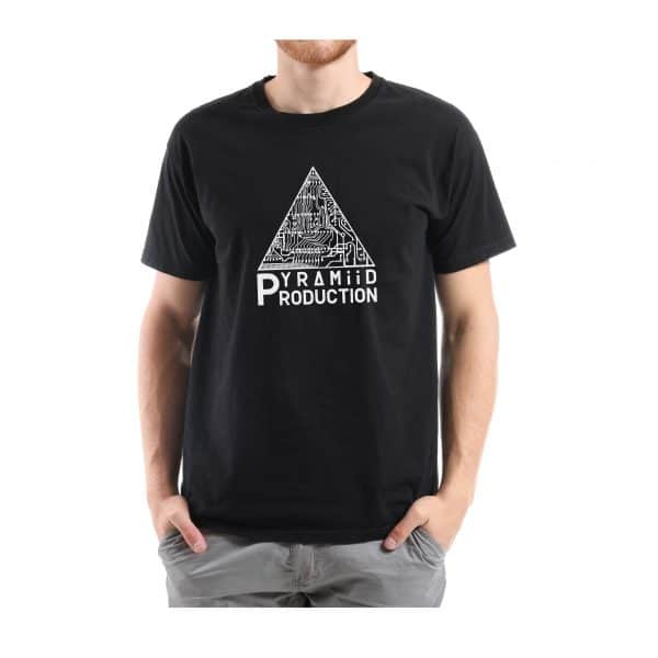 Tee Shirt Black Pyramiid